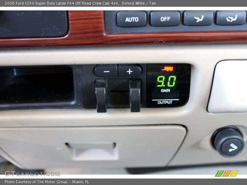Oxford White / Tan 2006 Ford F250 Super Duty Lariat FX4 Off Road Crew Cab 4x4