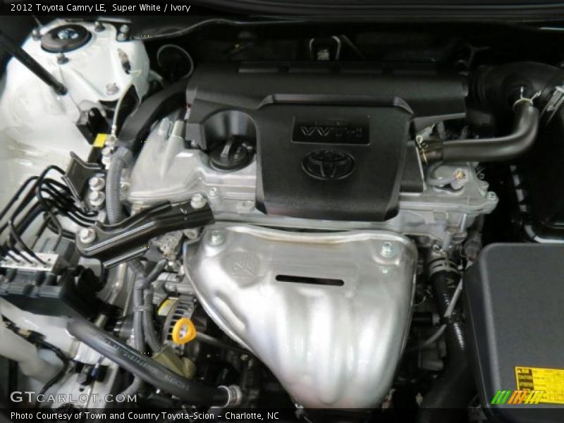 Super White / Ivory 2012 Toyota Camry LE
