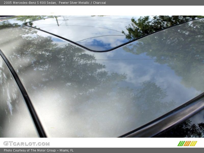 Pewter Silver Metallic / Charcoal 2005 Mercedes-Benz S 600 Sedan