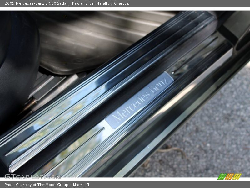 Pewter Silver Metallic / Charcoal 2005 Mercedes-Benz S 600 Sedan