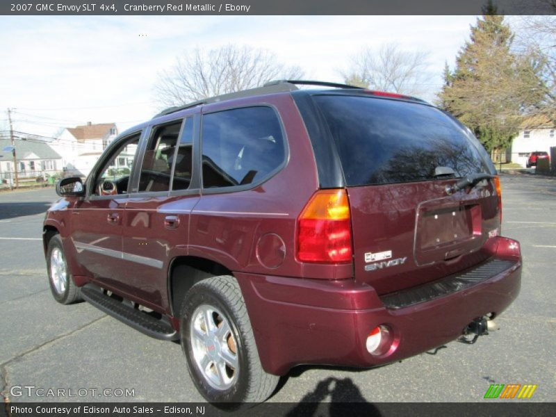 Cranberry Red Metallic / Ebony 2007 GMC Envoy SLT 4x4