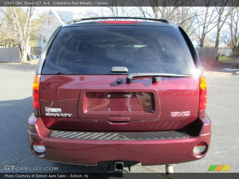 Cranberry Red Metallic / Ebony 2007 GMC Envoy SLT 4x4