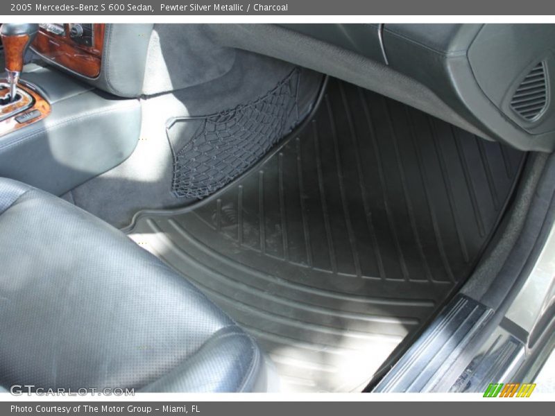 Pewter Silver Metallic / Charcoal 2005 Mercedes-Benz S 600 Sedan
