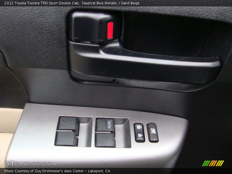 Nautical Blue Metallic / Sand Beige 2012 Toyota Tundra TRD Sport Double Cab