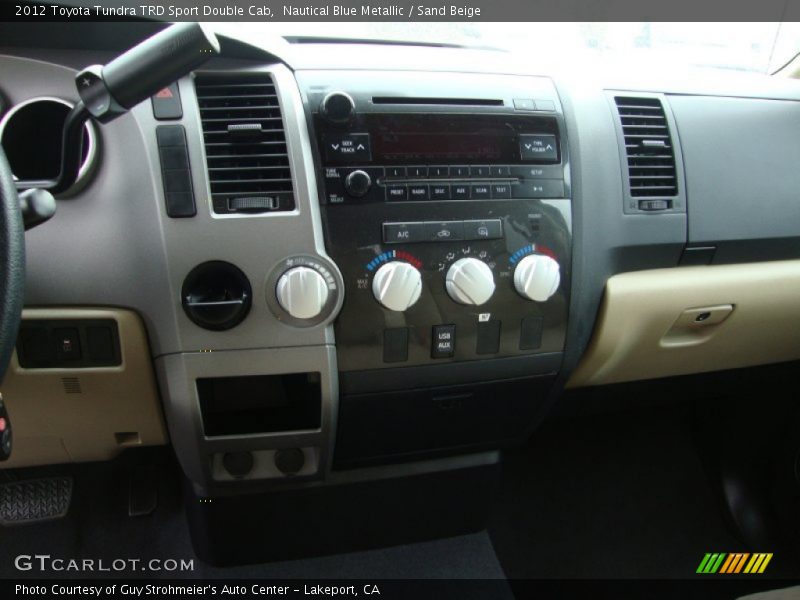 Nautical Blue Metallic / Sand Beige 2012 Toyota Tundra TRD Sport Double Cab