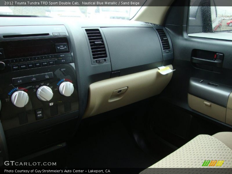 Nautical Blue Metallic / Sand Beige 2012 Toyota Tundra TRD Sport Double Cab