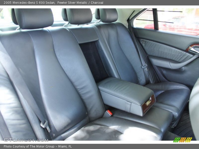 Pewter Silver Metallic / Charcoal 2005 Mercedes-Benz S 600 Sedan