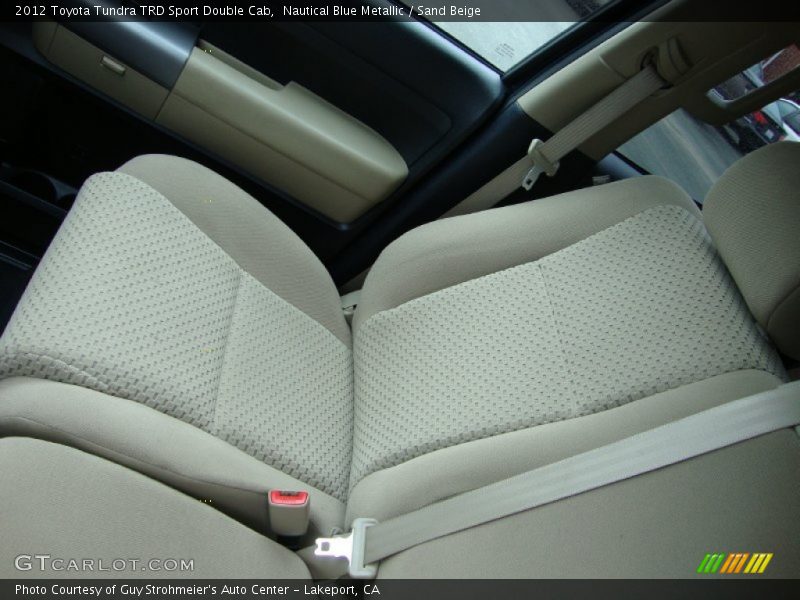 Nautical Blue Metallic / Sand Beige 2012 Toyota Tundra TRD Sport Double Cab