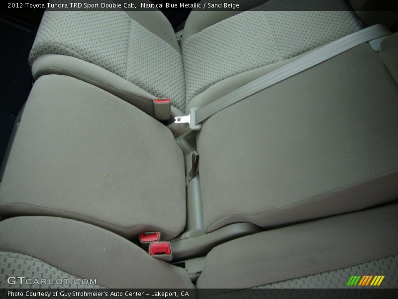 Nautical Blue Metallic / Sand Beige 2012 Toyota Tundra TRD Sport Double Cab