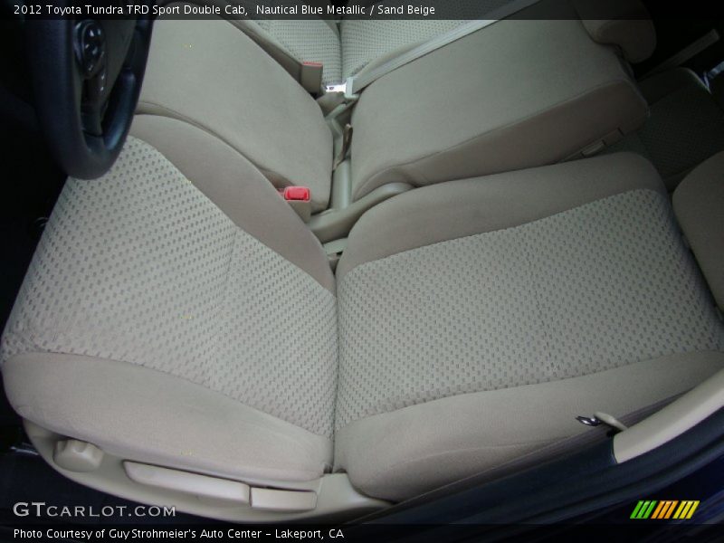 Nautical Blue Metallic / Sand Beige 2012 Toyota Tundra TRD Sport Double Cab