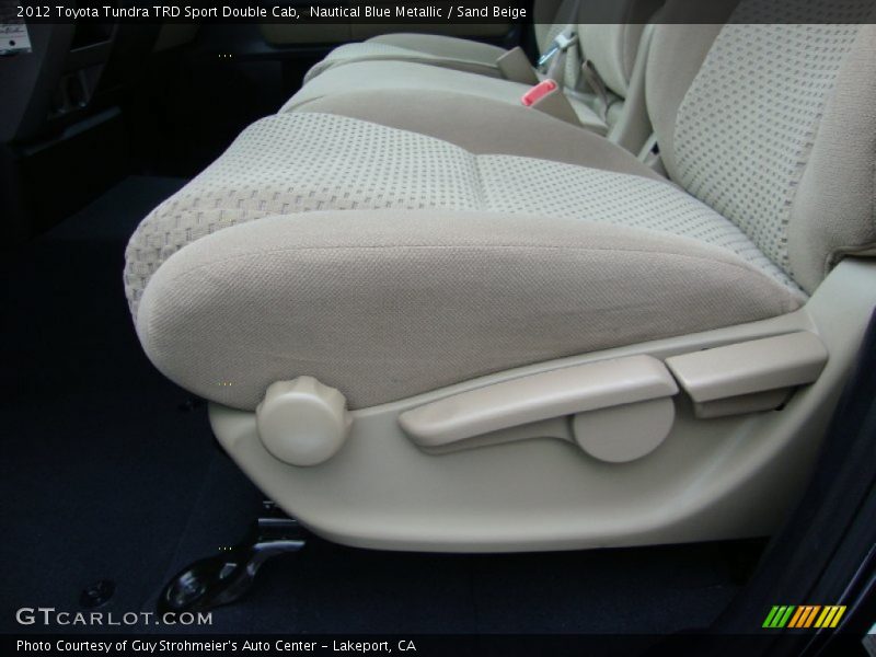 Nautical Blue Metallic / Sand Beige 2012 Toyota Tundra TRD Sport Double Cab