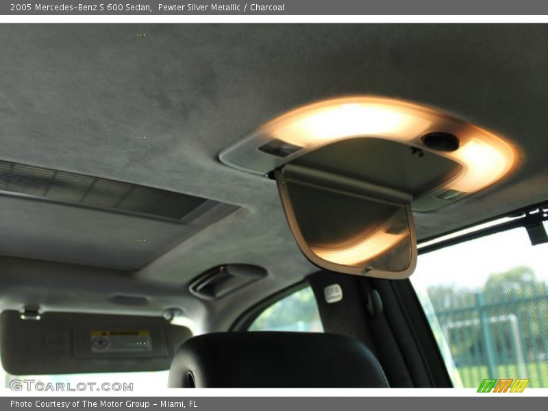 Pewter Silver Metallic / Charcoal 2005 Mercedes-Benz S 600 Sedan