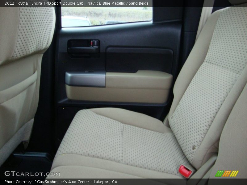 Nautical Blue Metallic / Sand Beige 2012 Toyota Tundra TRD Sport Double Cab