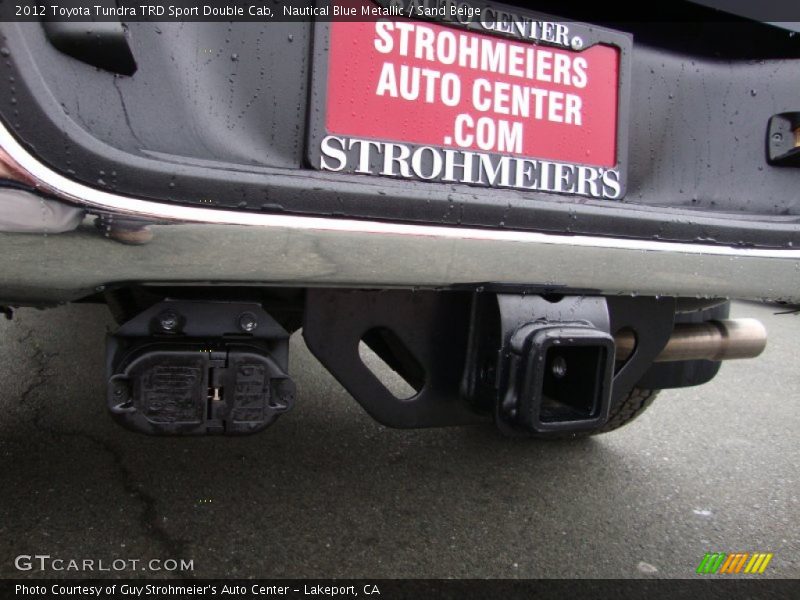Nautical Blue Metallic / Sand Beige 2012 Toyota Tundra TRD Sport Double Cab