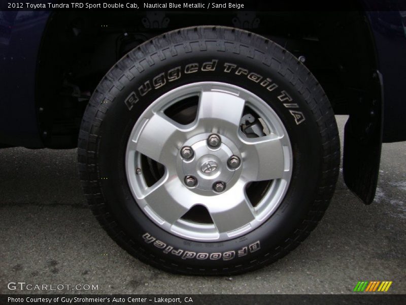 Nautical Blue Metallic / Sand Beige 2012 Toyota Tundra TRD Sport Double Cab