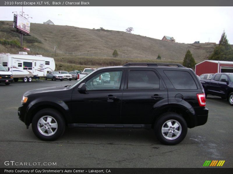 Black / Charcoal Black 2010 Ford Escape XLT V6