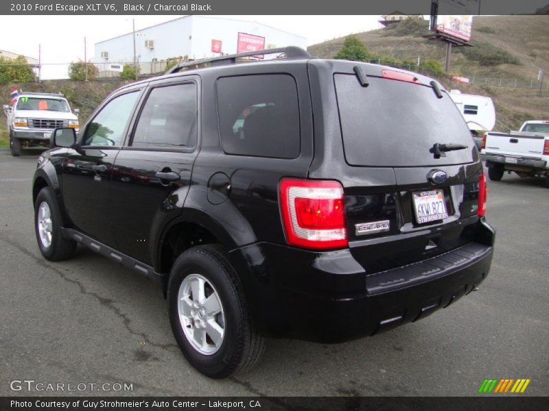 Black / Charcoal Black 2010 Ford Escape XLT V6