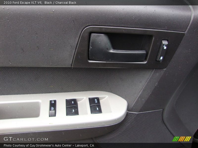 Black / Charcoal Black 2010 Ford Escape XLT V6