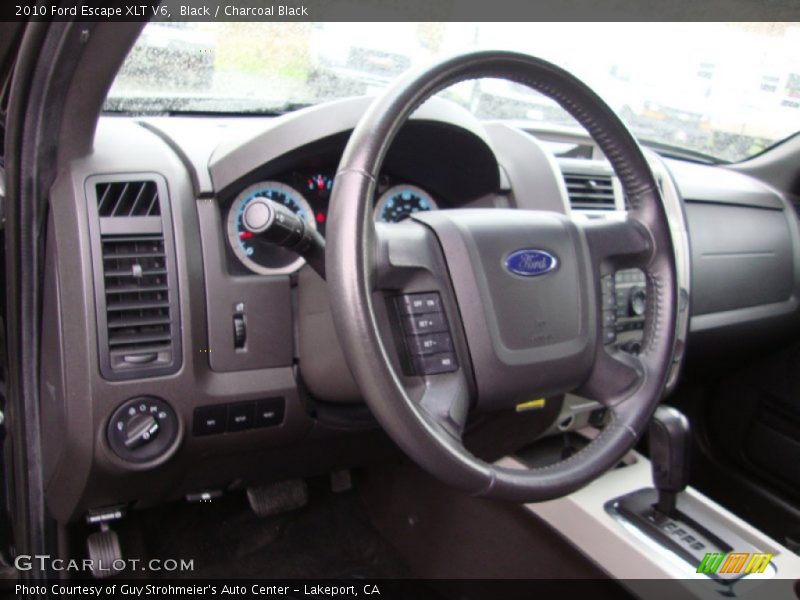 Black / Charcoal Black 2010 Ford Escape XLT V6