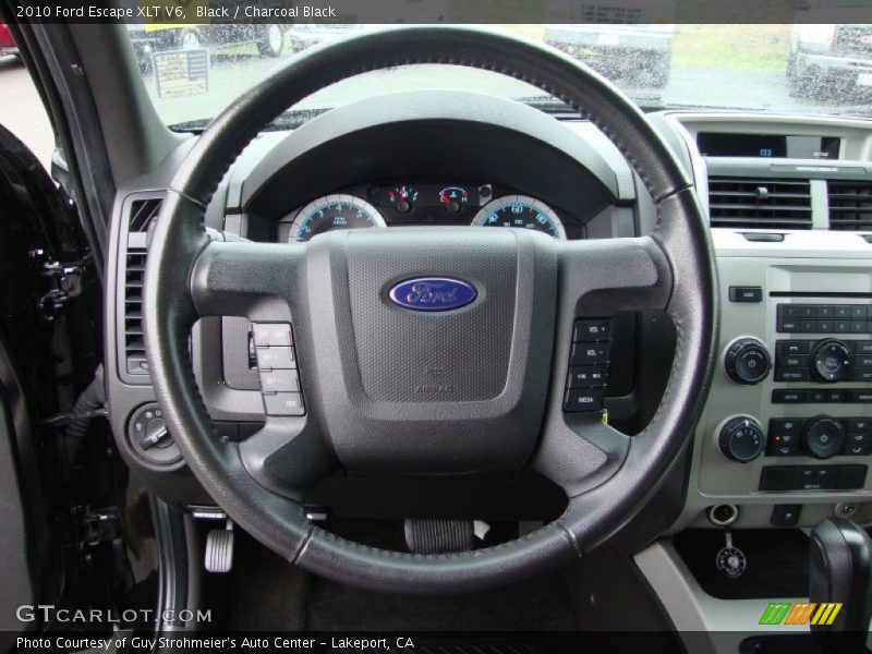Black / Charcoal Black 2010 Ford Escape XLT V6