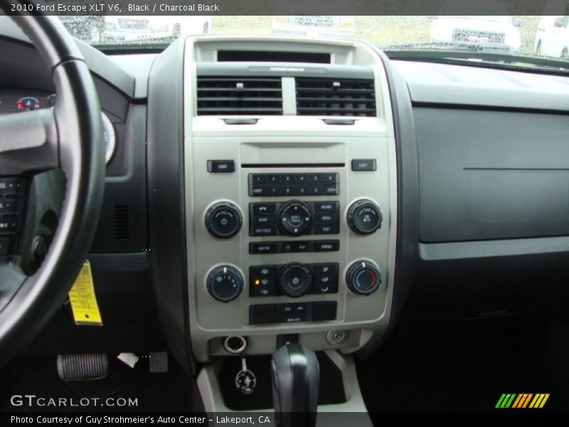 Black / Charcoal Black 2010 Ford Escape XLT V6