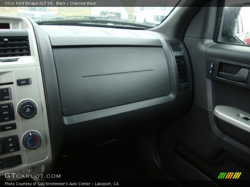 Black / Charcoal Black 2010 Ford Escape XLT V6