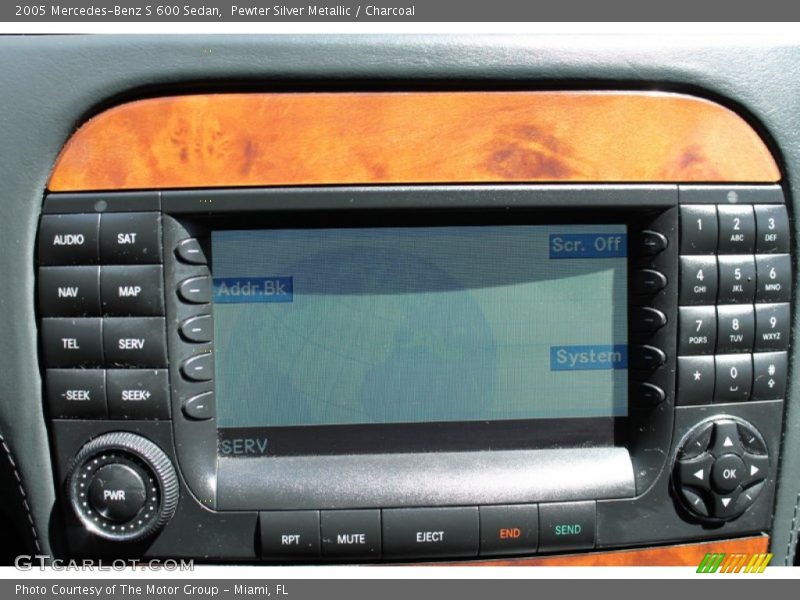 Pewter Silver Metallic / Charcoal 2005 Mercedes-Benz S 600 Sedan