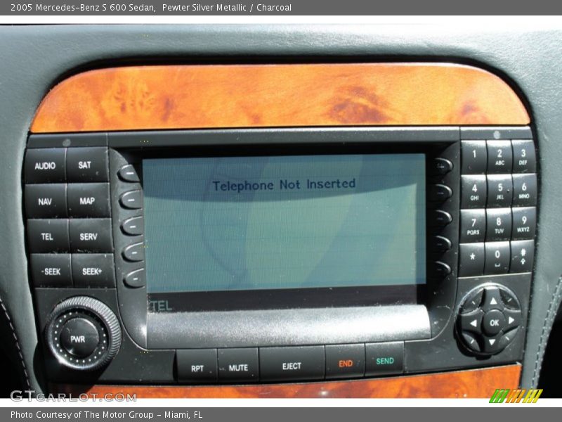 Pewter Silver Metallic / Charcoal 2005 Mercedes-Benz S 600 Sedan