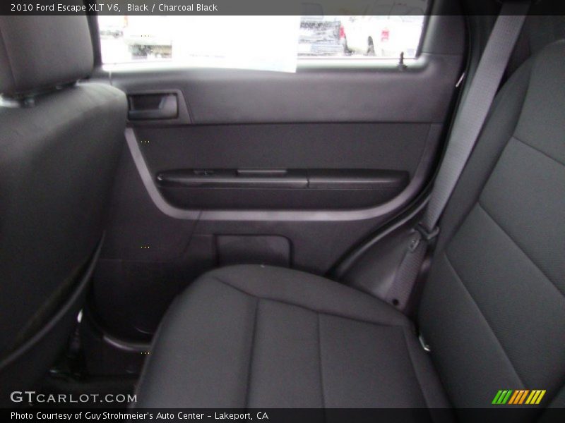 Black / Charcoal Black 2010 Ford Escape XLT V6