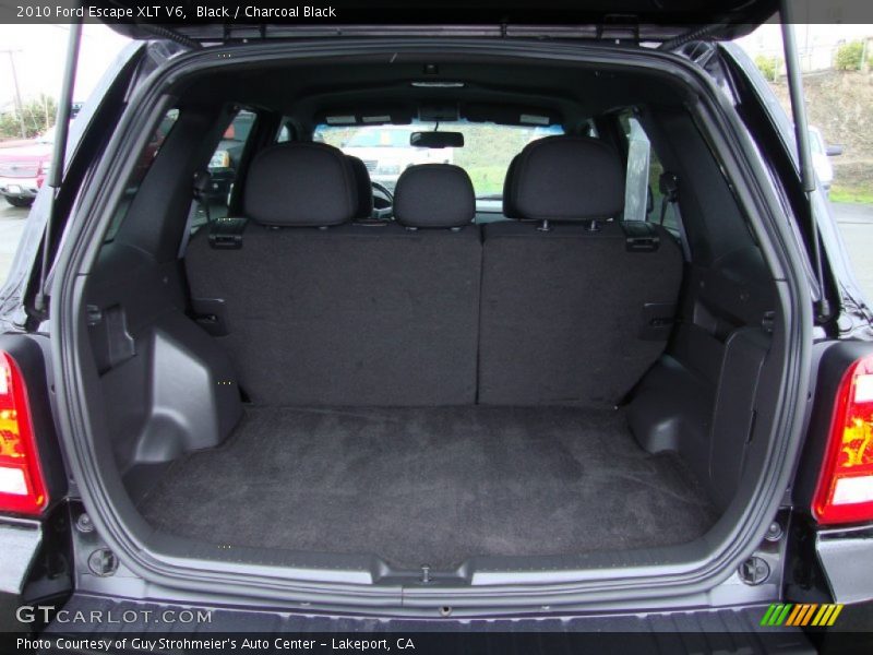 Black / Charcoal Black 2010 Ford Escape XLT V6