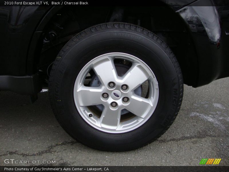 Black / Charcoal Black 2010 Ford Escape XLT V6