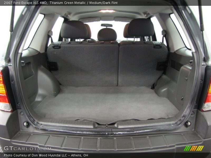 Titanium Green Metallic / Medium/Dark Flint 2007 Ford Escape XLS 4WD