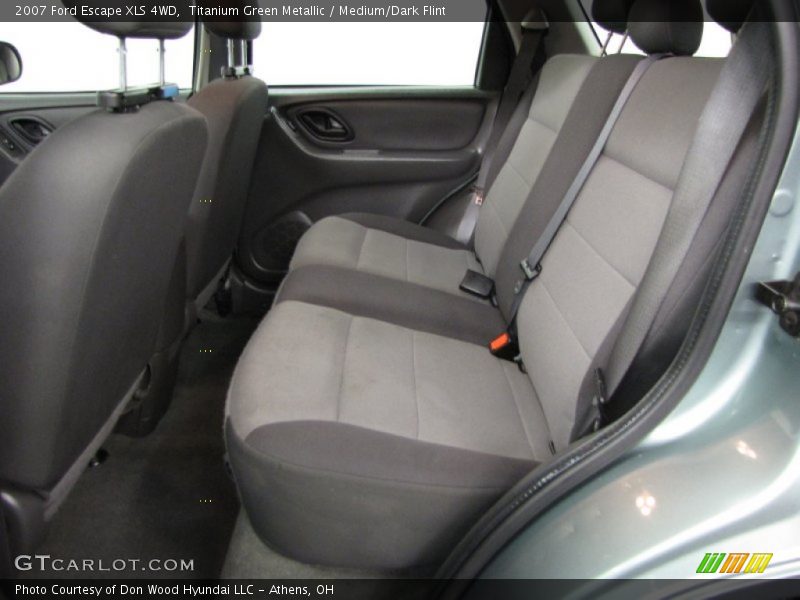 Titanium Green Metallic / Medium/Dark Flint 2007 Ford Escape XLS 4WD