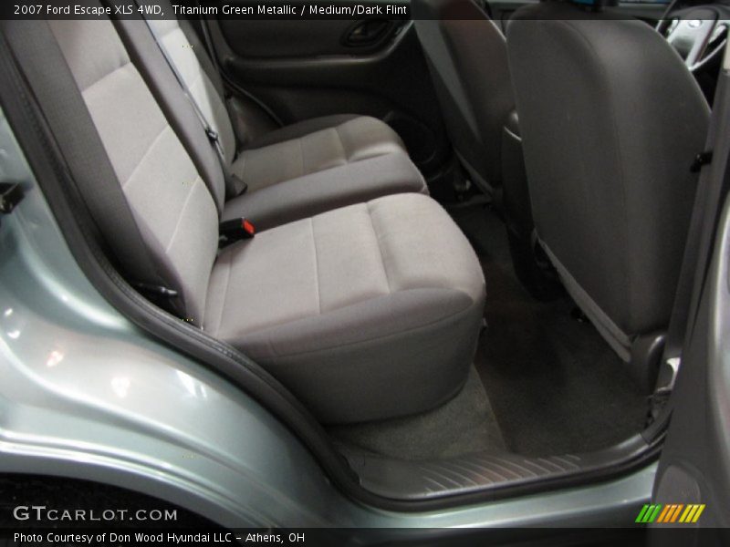 Titanium Green Metallic / Medium/Dark Flint 2007 Ford Escape XLS 4WD