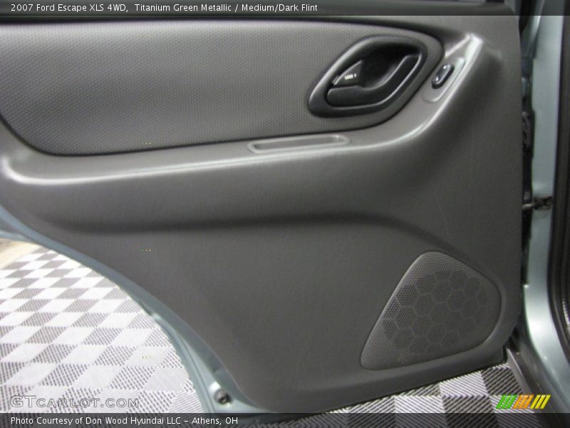 Titanium Green Metallic / Medium/Dark Flint 2007 Ford Escape XLS 4WD
