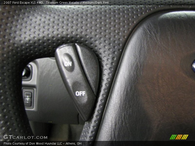 Titanium Green Metallic / Medium/Dark Flint 2007 Ford Escape XLS 4WD
