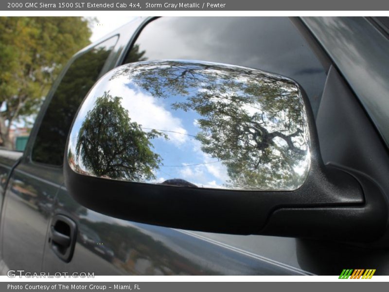 Storm Gray Metallic / Pewter 2000 GMC Sierra 1500 SLT Extended Cab 4x4