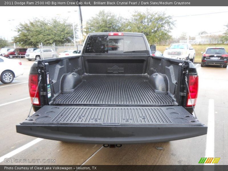 Brilliant Black Crystal Pearl / Dark Slate/Medium Graystone 2011 Dodge Ram 2500 HD Big Horn Crew Cab 4x4