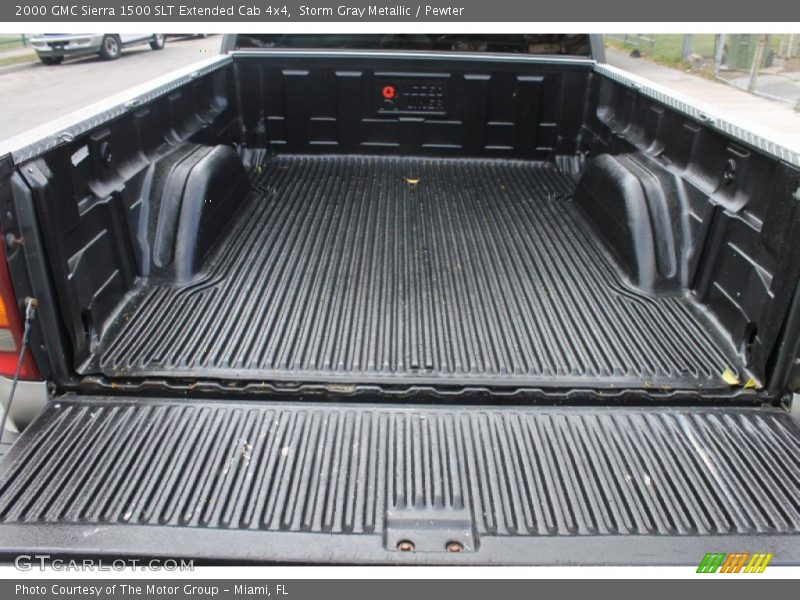Storm Gray Metallic / Pewter 2000 GMC Sierra 1500 SLT Extended Cab 4x4