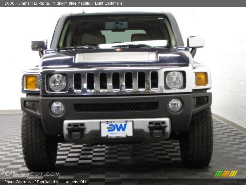 Midnight Blue Metallic / Light Cashmere 2008 Hummer H3 Alpha