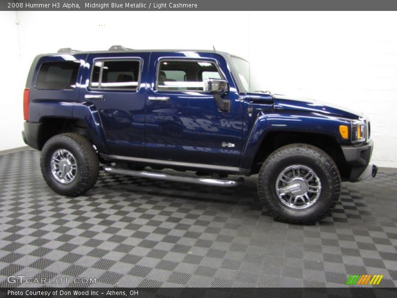 Midnight Blue Metallic / Light Cashmere 2008 Hummer H3 Alpha
