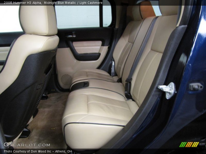Rear Seat of 2008 H3 Alpha