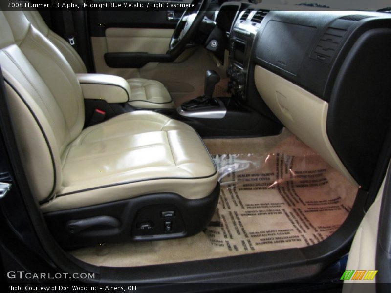 Midnight Blue Metallic / Light Cashmere 2008 Hummer H3 Alpha