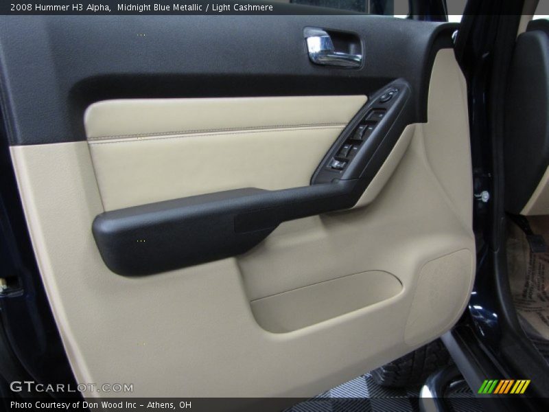 Midnight Blue Metallic / Light Cashmere 2008 Hummer H3 Alpha