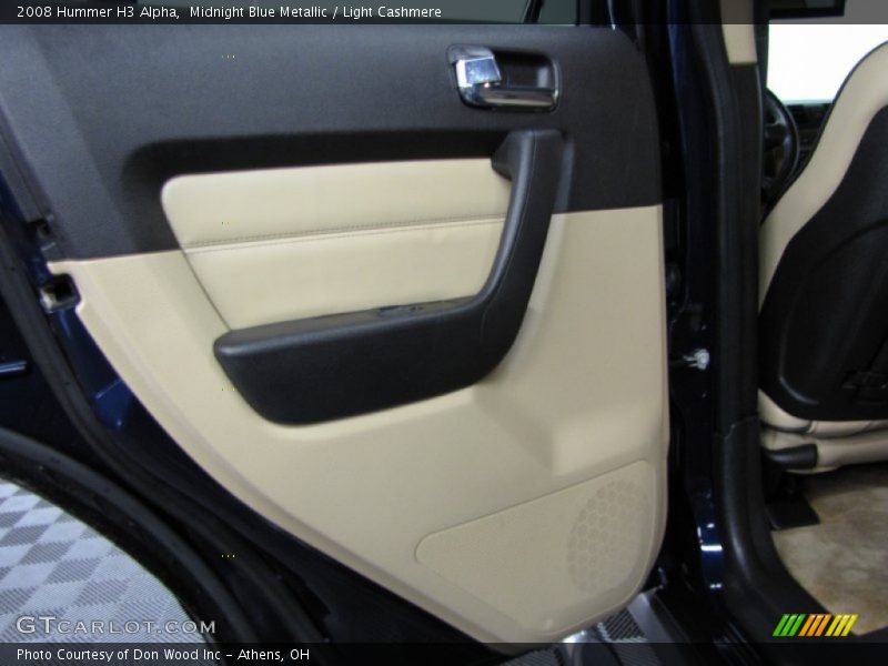 Midnight Blue Metallic / Light Cashmere 2008 Hummer H3 Alpha