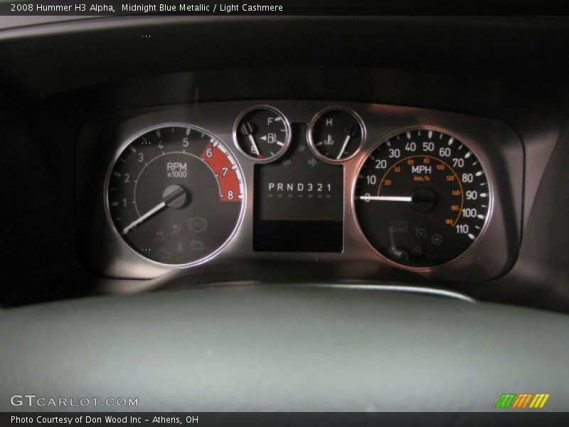  2008 H3 Alpha Alpha Gauges