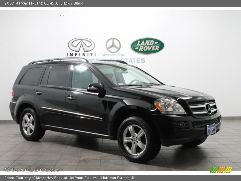 Black / Black 2007 Mercedes-Benz GL 450