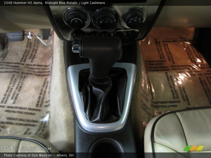 Midnight Blue Metallic / Light Cashmere 2008 Hummer H3 Alpha