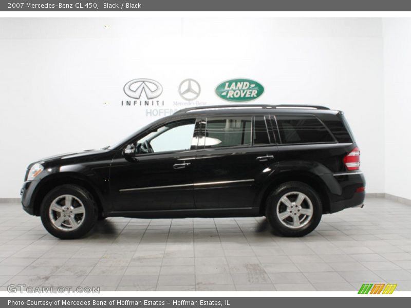 Black / Black 2007 Mercedes-Benz GL 450
