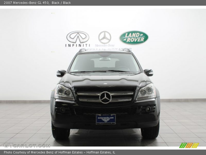 Black / Black 2007 Mercedes-Benz GL 450